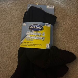Dr. Scholl's Black Health Socks